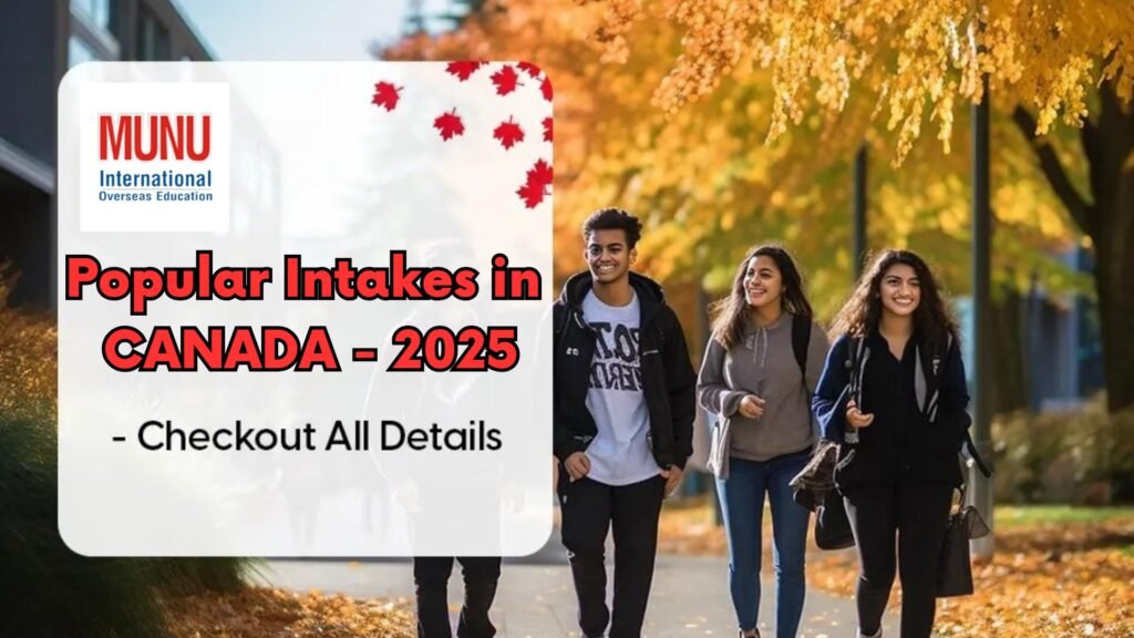 Winter/January Intake in Canada for Indian Students in 2026