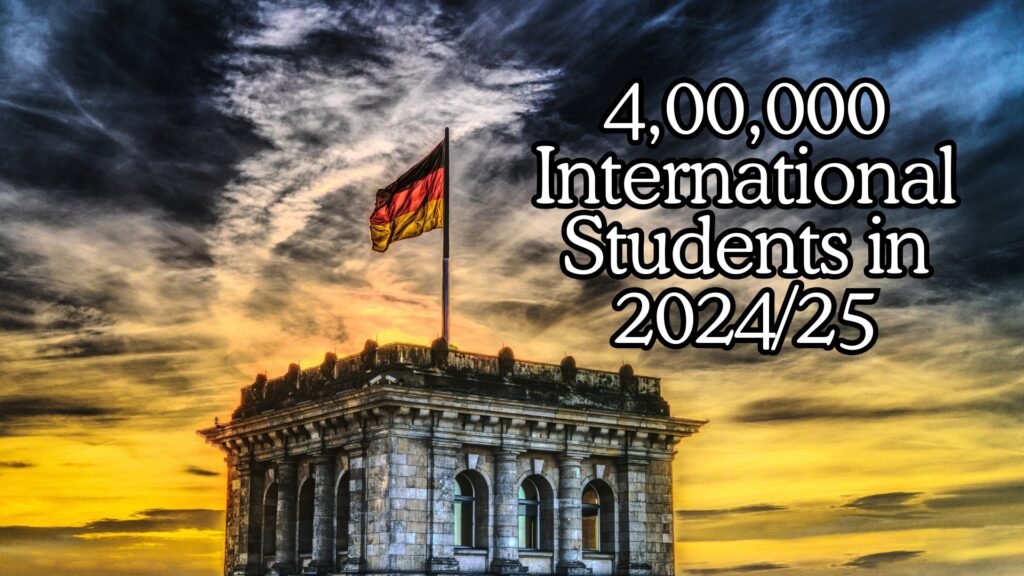 400,000 International Students for 2024/25