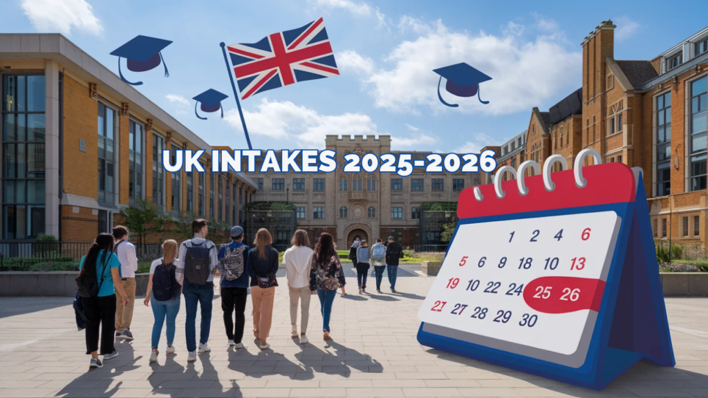 Upcoming UK Intakes 2025-2026: Universities & Deadlines | Apply Now